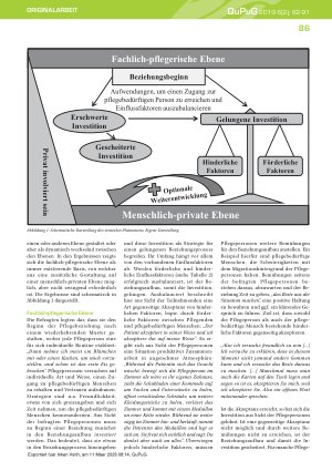 Vorschauseite 5: Beziehungsgestaltung in der ambulanten Pflege: Ergebnisse einer qualitativ-explorativen Studie