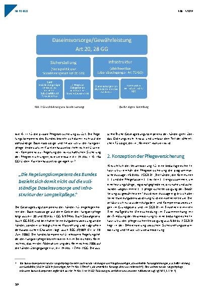 Vorschauseite 2: Rechtssichere Pflegebedarfsplanung? Steuerungsoptionen für eine bedarfsgerechte Infrastruktur in der Langzeitpflege.