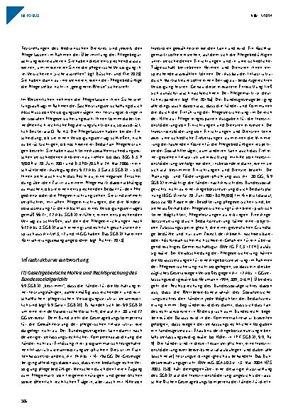 Vorschauseite 4: Rechtssichere Pflegebedarfsplanung? Steuerungsoptionen für eine bedarfsgerechte Infrastruktur in der Langzeitpflege.