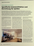 Vorschauseite 1: Spezifische Innenarchitektur und Einrichtung für Spitäler