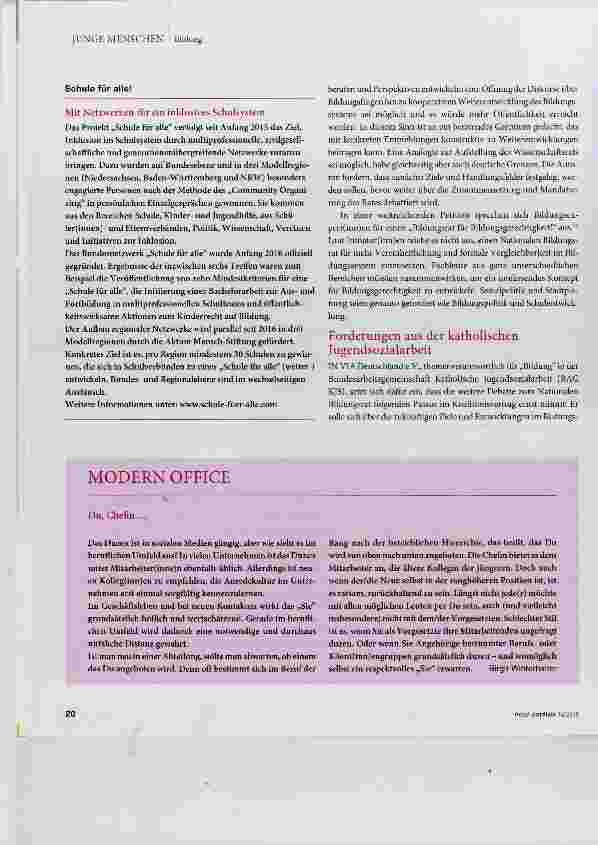Vorschauseite 3: Rechtlicher Anspruch und bestehende Praxis klaffen auseinander