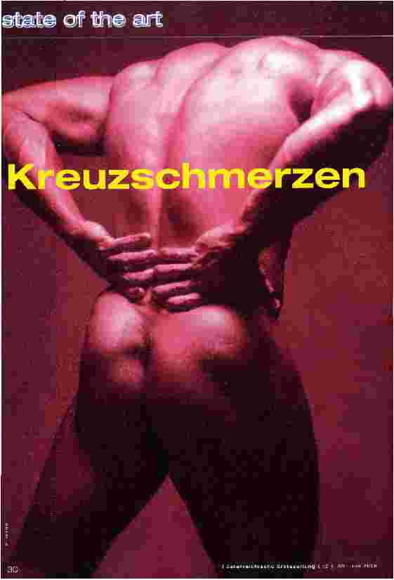 Vorschauseite 1: Kreuzschmerzen
