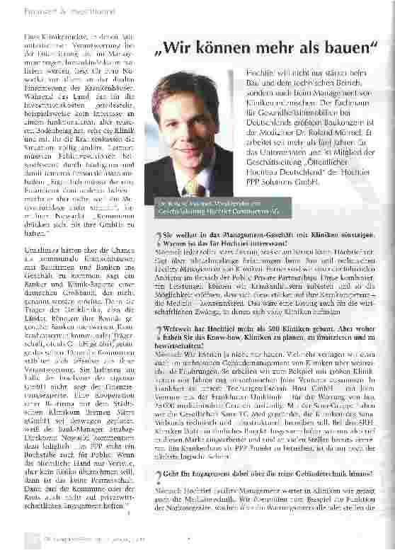 Vorschauseite 3: Rendite-Turbo Gesundheitswirtschaft