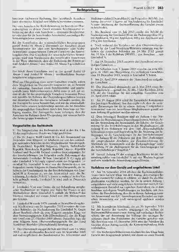 Vorschauseite 3: Zulassung für Humanarzneimittel zur topischen Anwendung