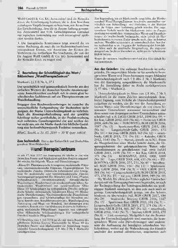 Vorschauseite 6: Zulassung für Humanarzneimittel zur topischen Anwendung