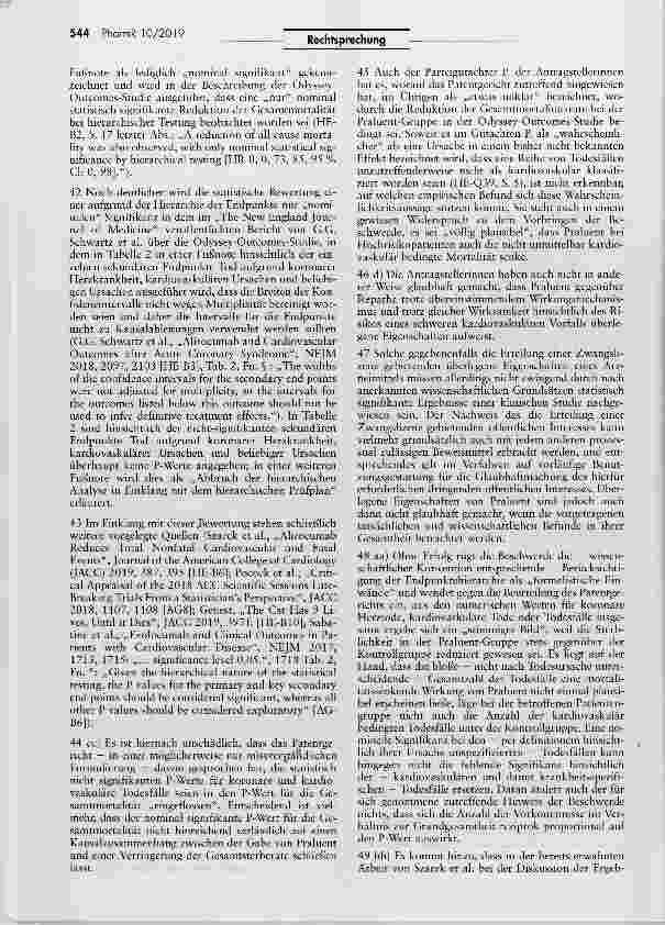 Vorschauseite 6: Erteilung einer Zwangslizenz bei lebensrettenden Arzneimitteln (Alirocumab)
