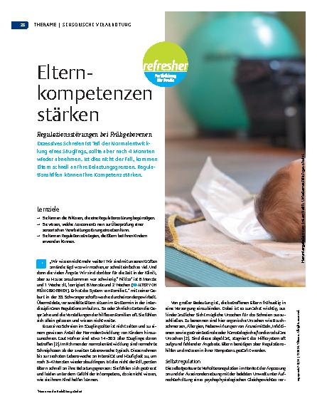 Vorschauseite 1: Elternkompetenzen stärken
