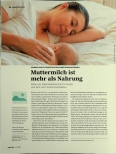 Vorschauseite 1: Muttermilch ist mehr als Nahrung.