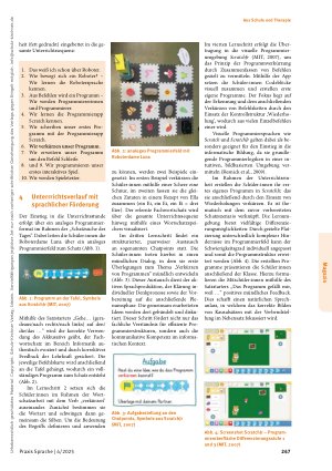 Vorschauseite 2: Programmieren im Informatikunterricht: Einführung einer Kontrollstruktur am Beispiel der App „ScratchJr“ (MIT, 2007) „Wir verkürzen das Programm“