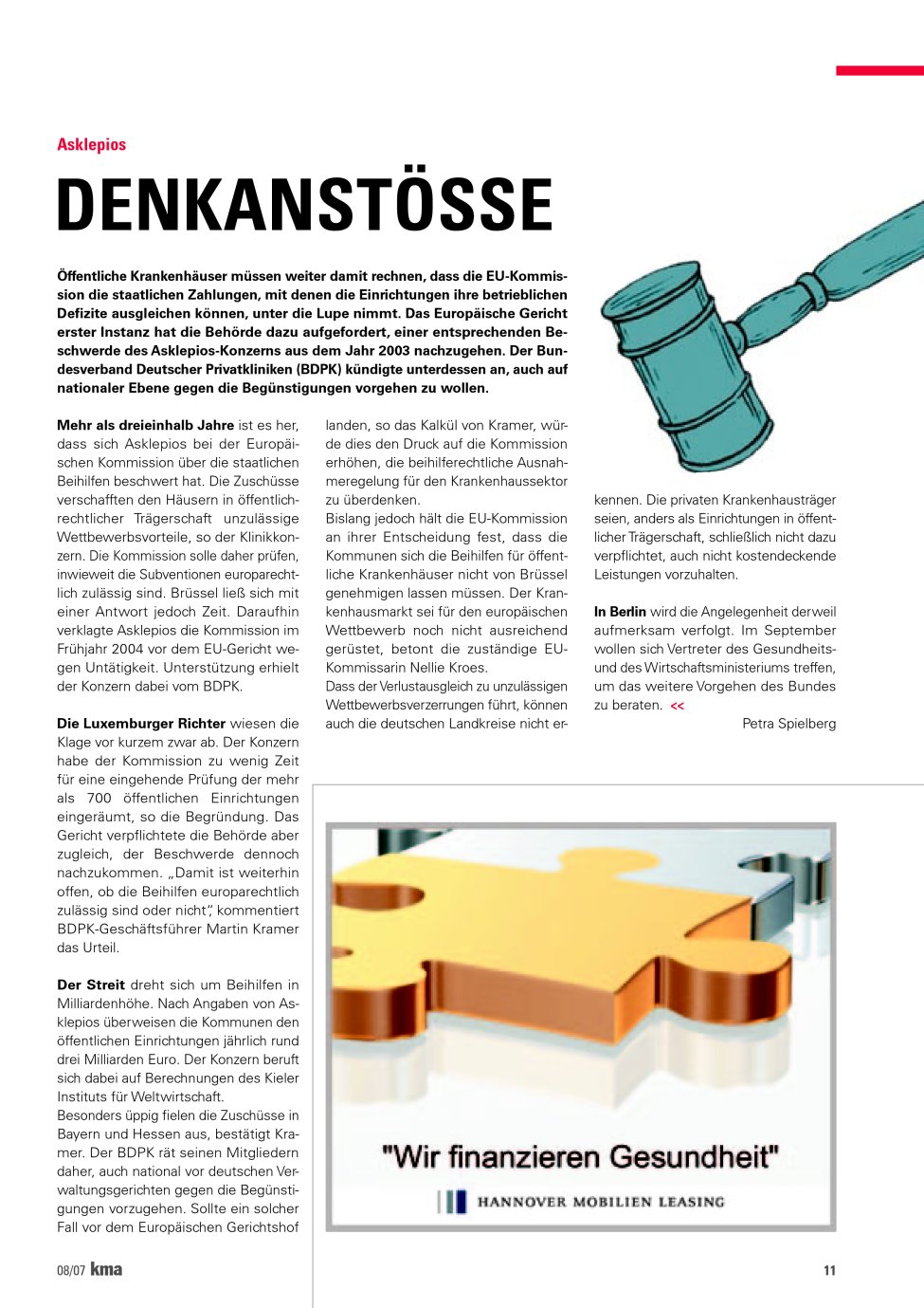 Vorschauseite 1: Denkanstösse