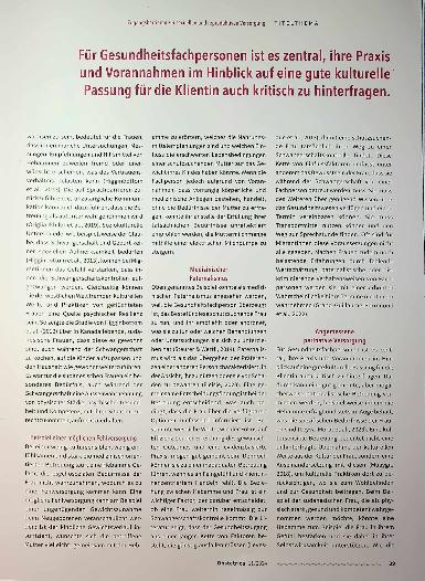 Vorschauseite 2: Hürden in der Versorgung: Wie gut ist "gut gemeint"?