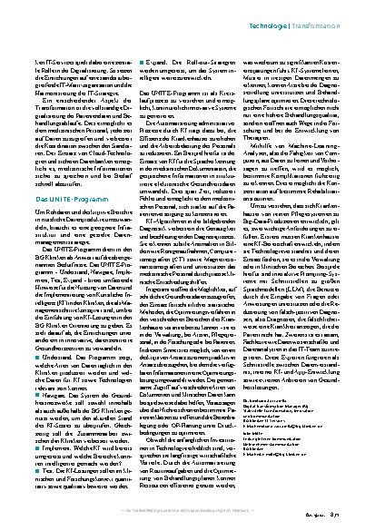 Vorschauseite 2: Integration von KI: Vom Krankenhaus zum Big Data Producer