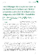 Vorschauseite 1: Empfehlungen des Deutschen Vereins zur Rechtsvereinfachung und Weiterentwicklung des Zwölften Buches Sozialgesetzbuch (SGB XII) - Sozialhilfe