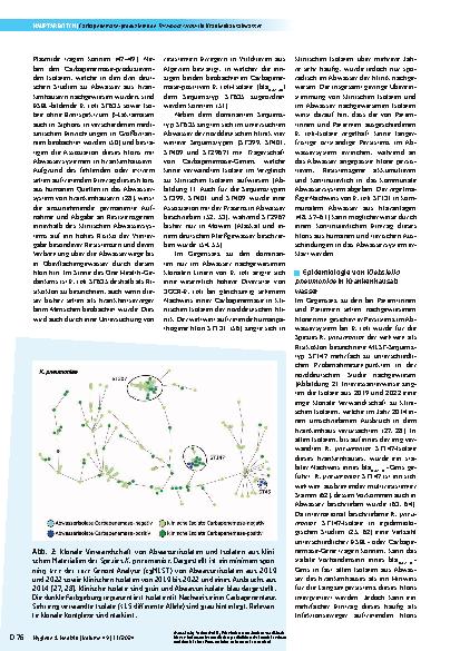 Vorschauseite 5: Präsenz und Persistenz Carbapenemase-produzierender Enterobacterales in Abwasser von Krankenhäusern