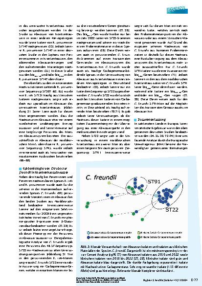 Vorschauseite 6: Präsenz und Persistenz Carbapenemase-produzierender Enterobacterales in Abwasser von Krankenhäusern