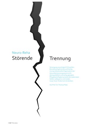 Vorschauseite 1: Neuro-Reha Störende Trennung