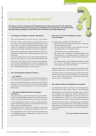 Vorschauseite 2: Wir beraten Sie gerne! Die DVE-Geschäftsstelle