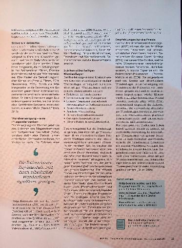 Vorschauseite 2: Wundbehandlung mit Silber