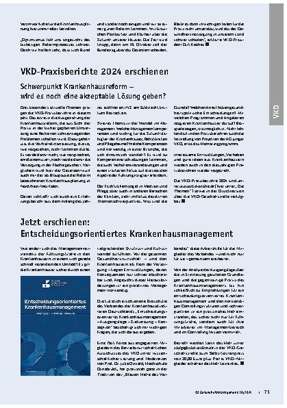 Vorschauseite 2: Wir brauchen Klarheit über die Zukunft unserer Häuser.