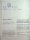 Vorschauseite 1: KLINIKGEBURTEN: HÄTTEN SIE S GEWUSST?