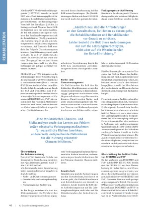 Vorschauseite 2: Neuer Auditleitfaden nach DEGEMED und FVS+ Anpassung der Zertifizierungsverfahren aufgrund der Überarbeitung der Vereinbarung zum internen Qualitätsmanagement nach § 37 Abs. 3 SGB…