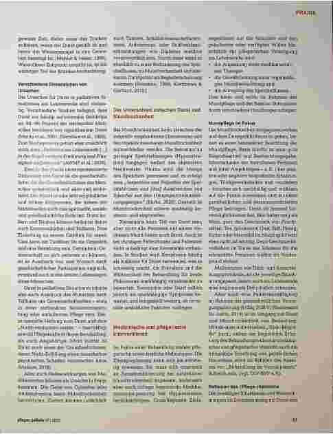 Vorschauseite 2: Durst und Mundtrockenheit: Herausforderungen und Lösungen in der pflegerischen Praxis