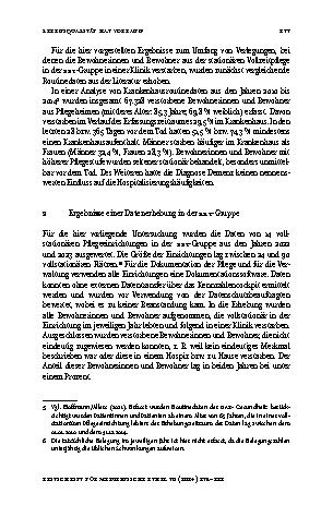Vorschauseite 3: Lebensqualität hat Vorrang – Vermeidung von Klinikverlegungen in der Langzeitpflege
