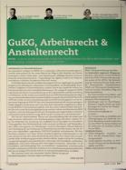 Vorschauseite 1: GuKG, Arbeitsrecht & Anstaltsrecht