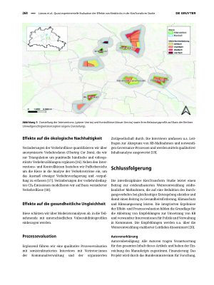 Vorschauseite 3: Quasi-experimentelle Evaluation der Effekte von Kiezblocks in der KiezTransform Studie