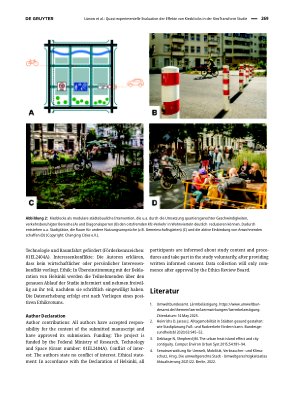 Vorschauseite 4: Quasi-experimentelle Evaluation der Effekte von Kiezblocks in der KiezTransform Studie