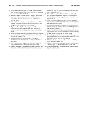 Vorschauseite 5: Quasi-experimentelle Evaluation der Effekte von Kiezblocks in der KiezTransform Studie