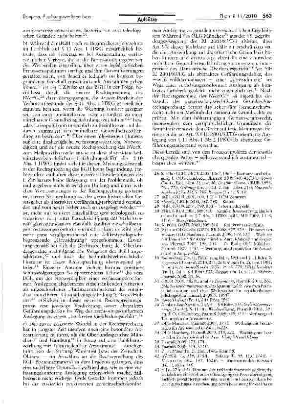 Vorschauseite 4: Heilmittelwerberechtliche Publikumswerbeverbote in § 11 Abs. 1 HWG