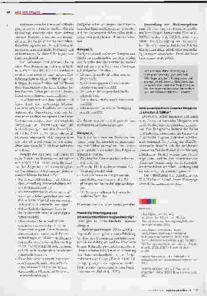 Vorschauseite 2: Offenlegung von Interessenkonflikten