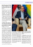Vorschauseite 2: Interview mit Bundesminister Johannes Rauch „Die Türen stehen für die Pflege wieder offen.“