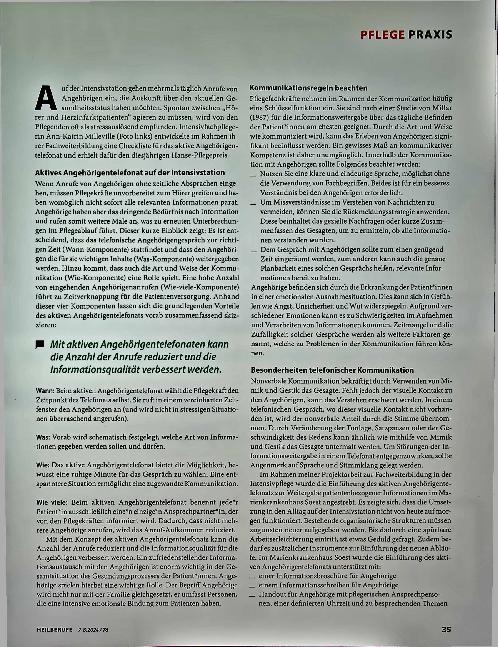 Vorschauseite 2: Zwischen Hörer und Herzinfarkt