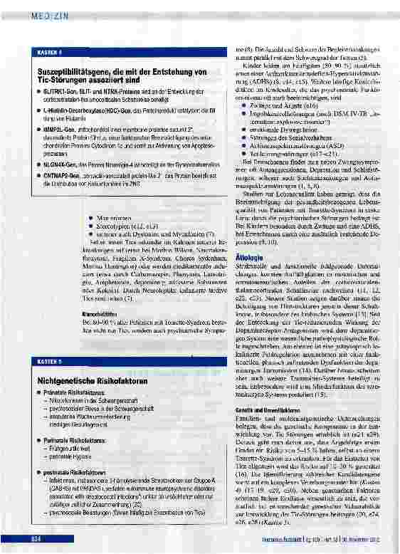 Vorschauseite 4: Tourette-Syndrom und andere Tic-Störungen in Kindheit, Jugend und Erwachsenenalter