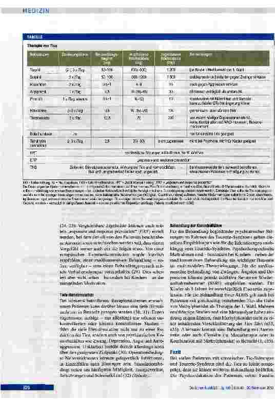 Vorschauseite 6: Tourette-Syndrom und andere Tic-Störungen in Kindheit, Jugend und Erwachsenenalter