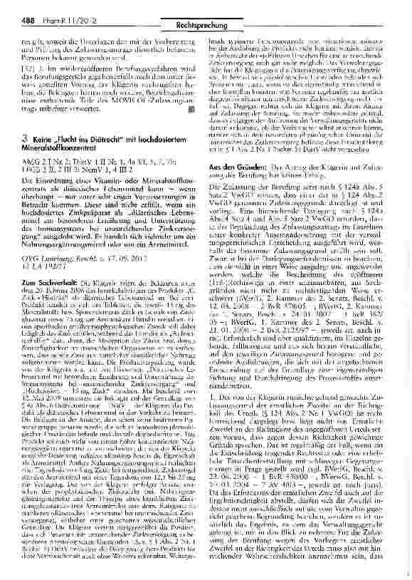 Vorschauseite 4: Mitnahme von Betriebsgeheimnissen (MOVICOL) UWG § 17 II