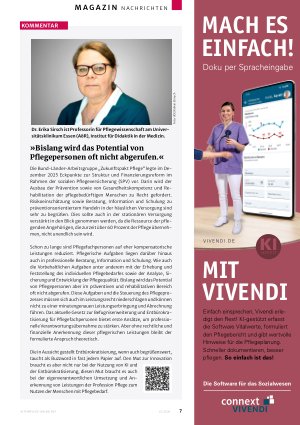 Vorschauseite 2: Pflegeversicherung ein Systemwechsel?