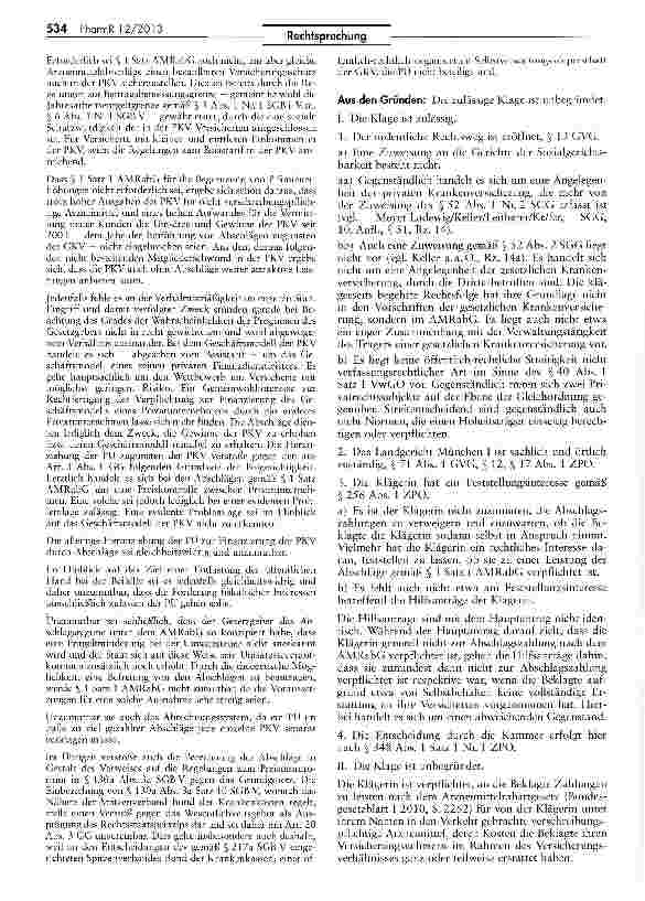 Vorschauseite 4: Rabattzahlungen an private Krankenversicherung sind nach Arzneimittelrabattgesetz verfassungsgemäß SGB V § 130a; GG Art. 12 1, 5 IV, 20 I; AMRabG § 1 Satz 3