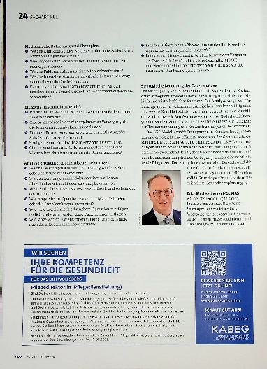 Vorschauseite 3: Warum LKF-Daten für das Klinik-Management so wertvoll sind