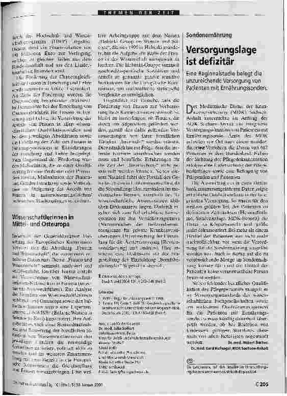 Vorschauseite 3: Chancengleichheit stärken
