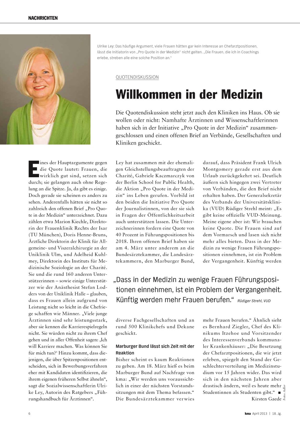 Vorschauseite 1: Willkommen in der Medizin