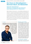 Vorschauseite 1: Der Clown im Altenpflegeheim - Hermann Baum, der Beobachter