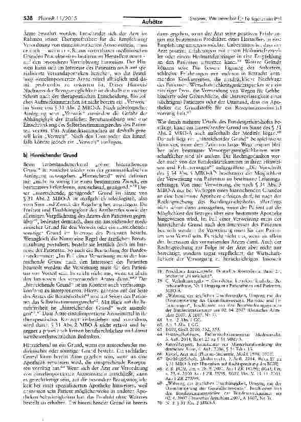 Vorschauseite 6: Das Werbeverbot nach § 8 HWG für apothekenimportierteFertigarzneimittel nach § 73 Abs» 3 AMG und die Empfehlung daraufspezialisierter Versandapotheken durch Arzte oder Heilpraktik…
