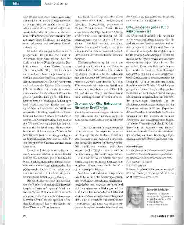 Vorschauseite 3: Chancengerechtigkeit von Anfang an