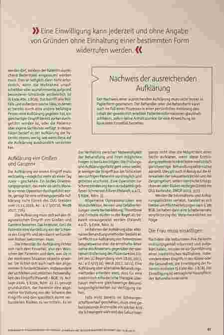 Vorschauseite 3: "In dubio pro vita"