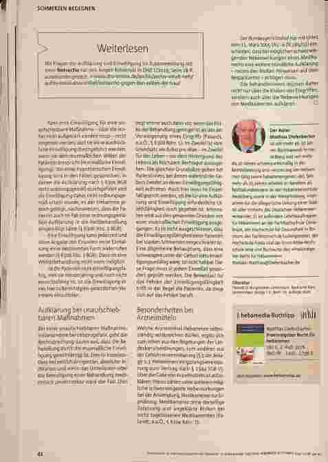 Vorschauseite 4: "In dubio pro vita"