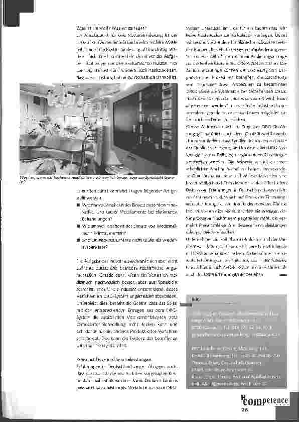 Vorschauseite 2: Was Pharma und Medizintechnik über DRG wissen sollten