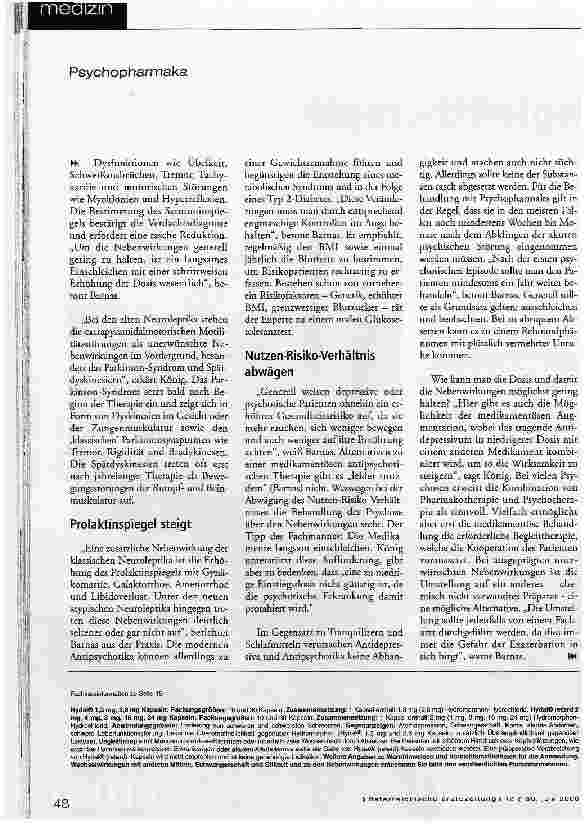 Vorschauseite 3: Wegbereiter für Begleittherapie
